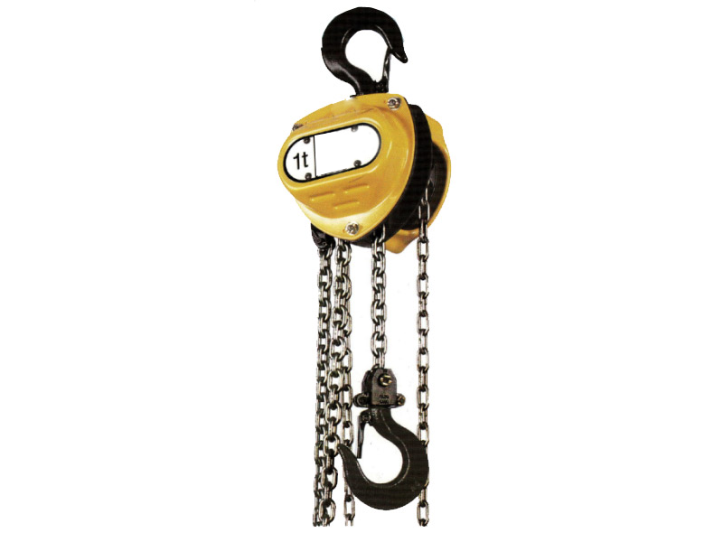 Triple Spur Gear Chain Pulley Block (Model - M)