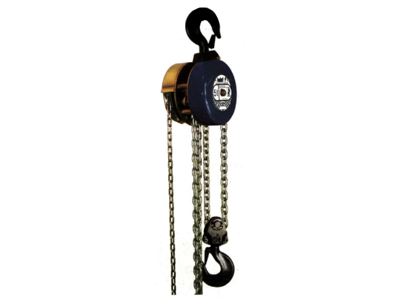 Triple Spur Gear Chain Pulley Block (Model - P)